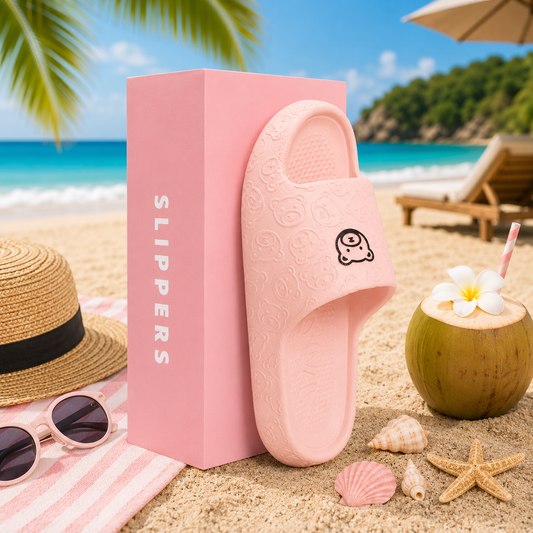 Women’s Non Slip Beach Slippers Soft Summer Holiday Indoor & Outdoor Sandals