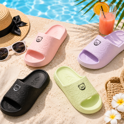 Women’s Non Slip Beach Slippers  Soft Summer Holiday Indoor & Outdoor Sandals