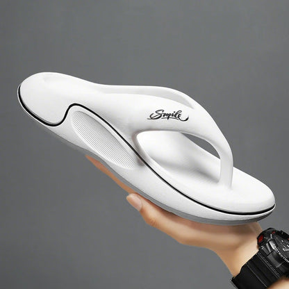 Summer 2026 Flip-Flops for Men Thick Sole Beach Slippers