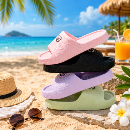 Women’s Non Slip Beach Slippers  Soft Summer Holiday Indoor & Outdoor Sandals